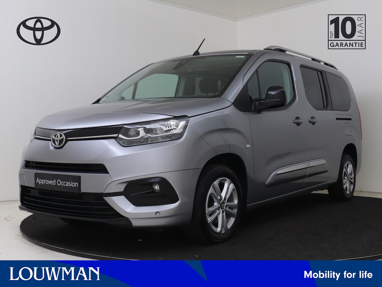 Toyota ProAce City Verso - 1.2 Turbo Dynamic Long 7p. | Dealer onderhouden | Climate Control | Navigatie | Apple CarP - AutoWereld.nl