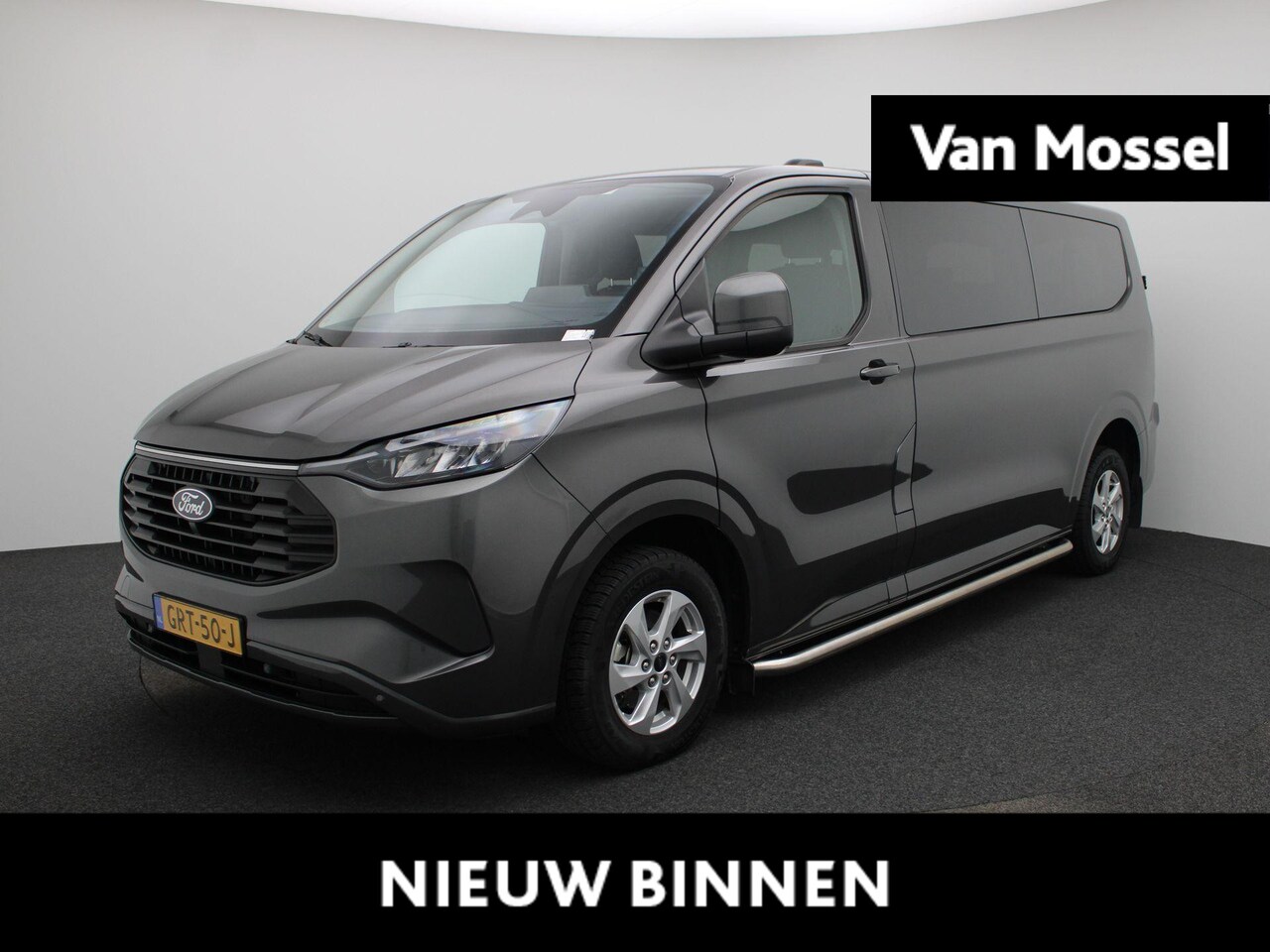 Ford Transit Custom - 340 2.5 PHEV L2H1 Limited Aut. | 9-Pers. | Incl BTW en BPM | Navigatie | Apple carplay | C - AutoWereld.nl