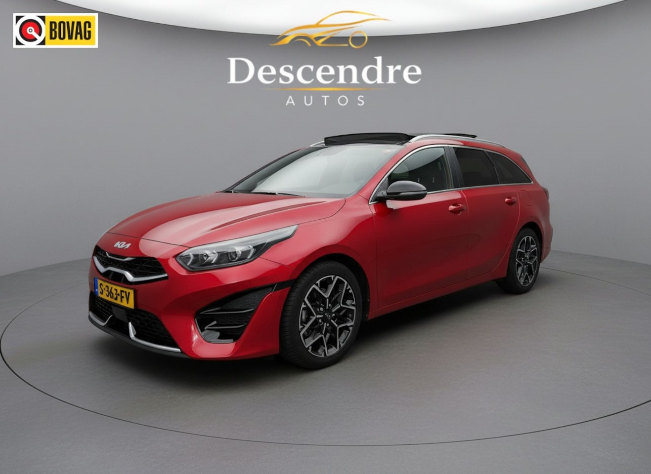 Kia Cee'd Sportswagon - Ceed 1.0 T-GDi GT-Line, panodak kia garantie - AutoWereld.nl