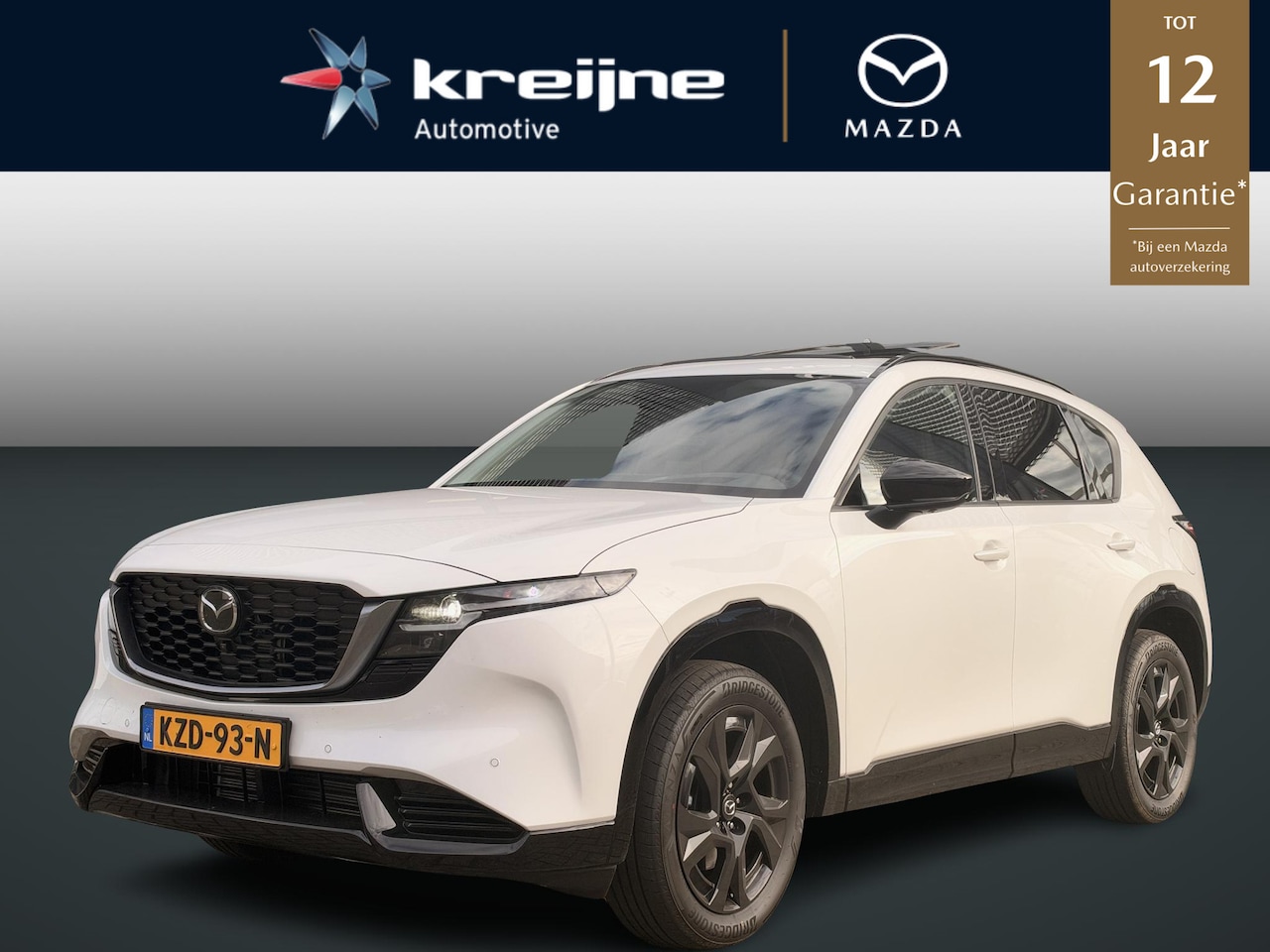 Mazda CX-5 - 2.5 E-SKYACTIV G 141 M HYBRID Homura | Full Option | Google Built-in | Pano | RIJKLAARPRIJ - AutoWereld.nl