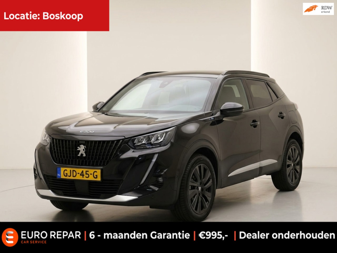 Peugeot e-2008 - EV GT 54 kWh. SOH 96,1% PANO-DAK NL-AUTO NAP! - AutoWereld.nl