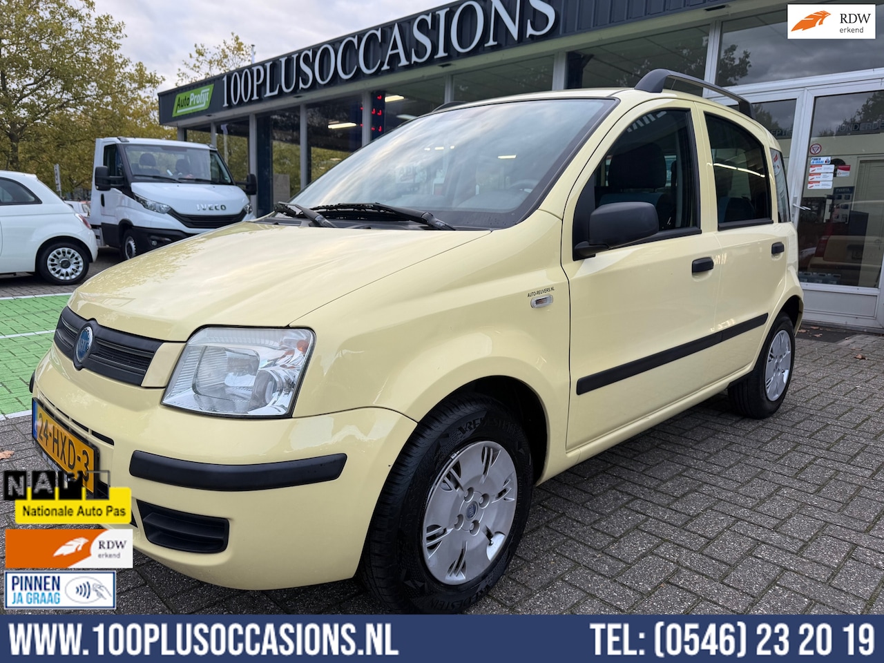 Fiat Panda - 1.2 Navigator | Nwe apk | Nette auto | Voll onderhoud | - AutoWereld.nl