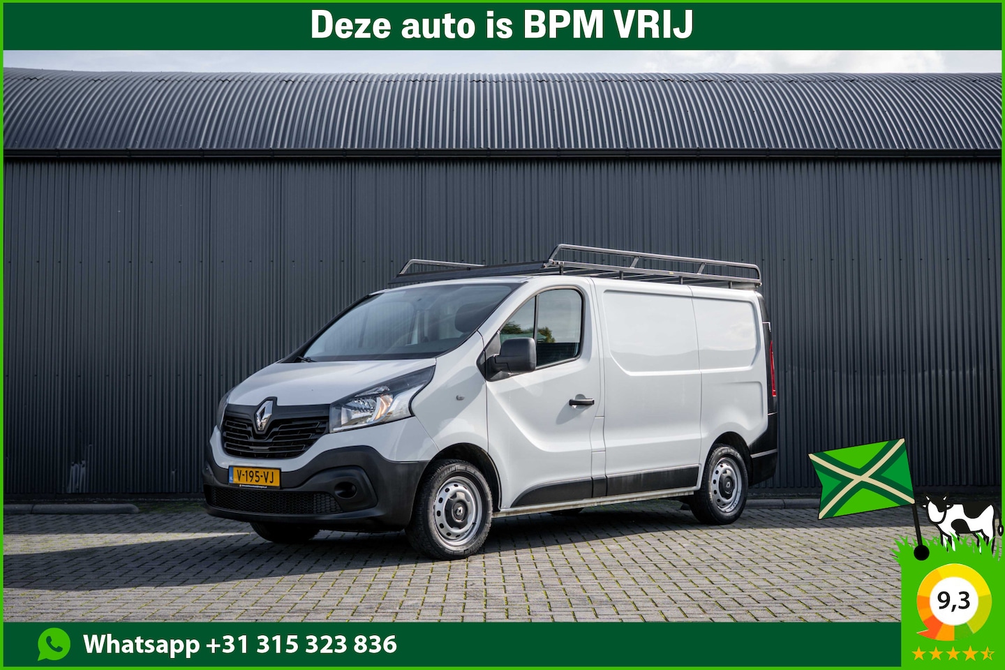 Renault Trafic - 1.6 dCi 95 L1H1 | Cruise | Navi | Airco | Trekhaak | Imperiaal - AutoWereld.nl