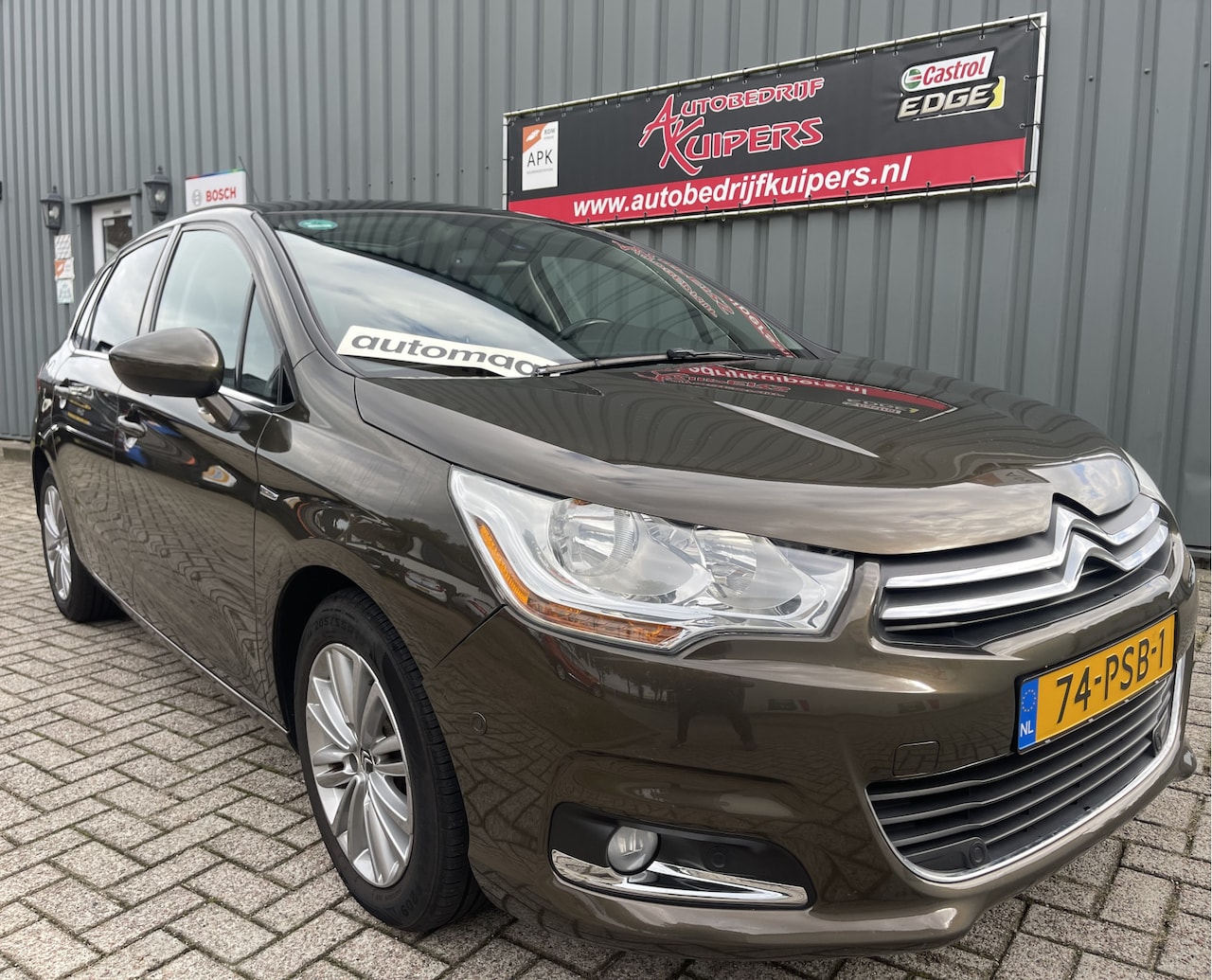 Citroën C4 - 1.6 THP Exclusive EGS Navi.Clima.Lm.velgen.Pdc.pano - AutoWereld.nl