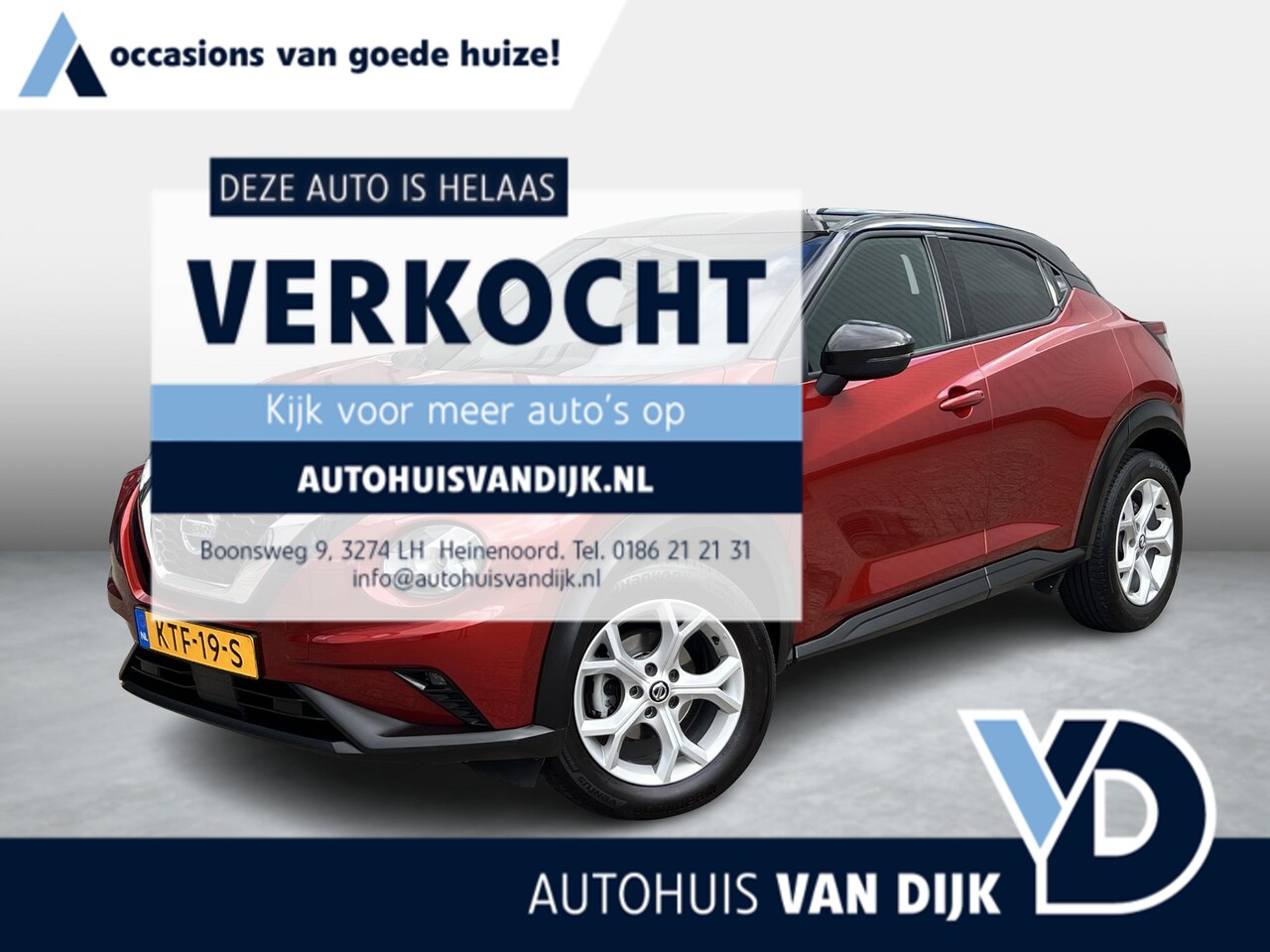 Nissan Juke - 1.0 DIG-T Business Edition navi / camera / sfeerverl. / keyless - AutoWereld.nl