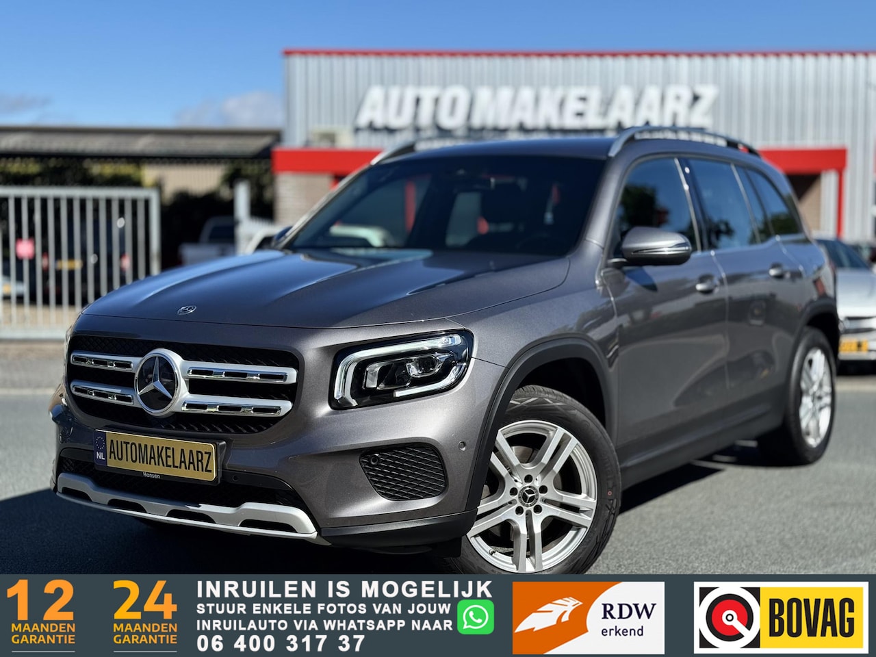 Mercedes-Benz GLB - 200 Business Solution Luxury 7p. 200 Business Solution Luxury 7 PERSONEN NAP - AutoWereld.nl