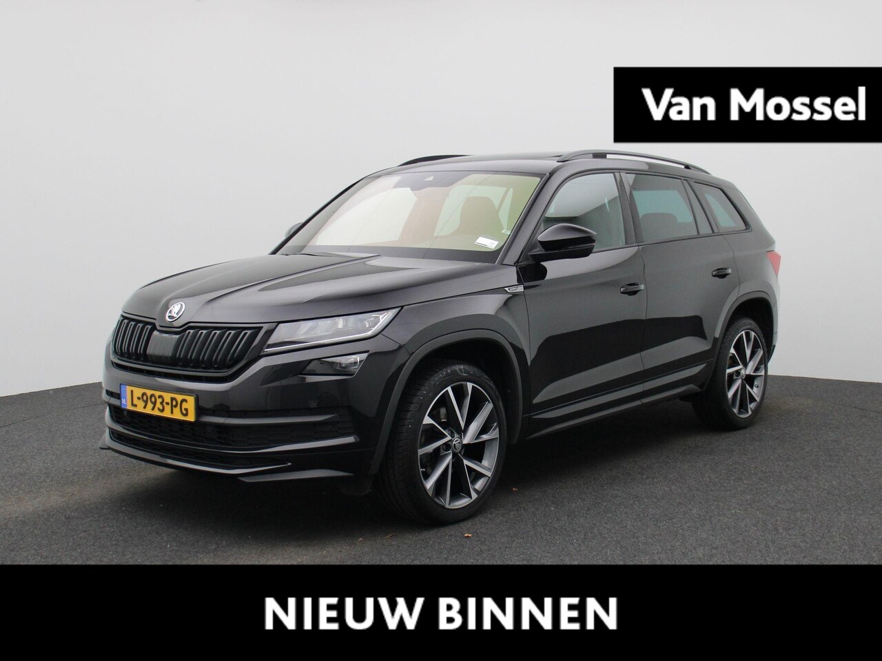 Skoda Kodiaq - 1.5 TSI Sportline Business | TREKHAAK | PANORAMADAK | STUURVERWARMING | STOELVERWARMING | - AutoWereld.nl