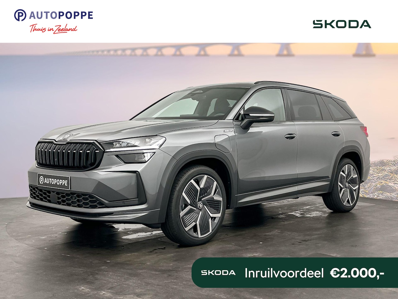 Skoda Kodiaq - Sportline Business 1.5 TSI PHEV 150 kW / 204 PK SU - AutoWereld.nl