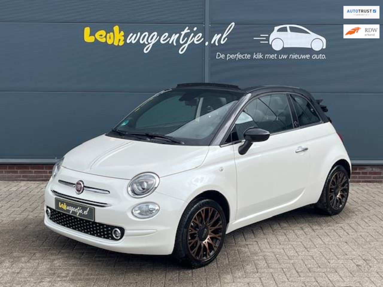 Fiat 500 C - 1.2 120th Edit. Cabrio *carplay *stoelverwarming - AutoWereld.nl