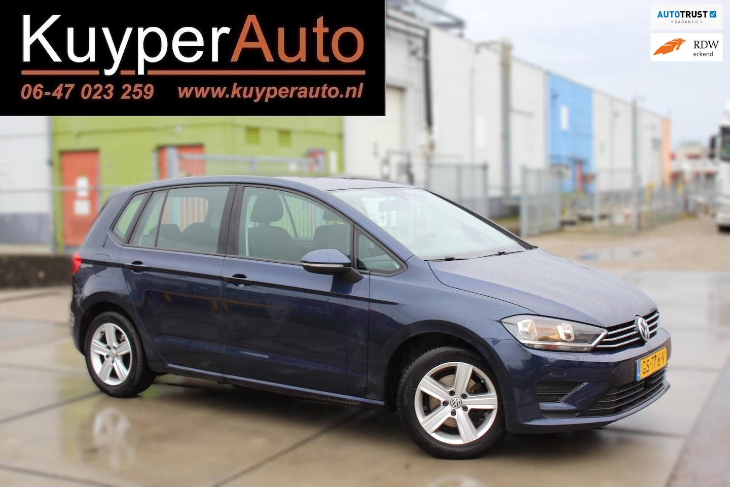 Volkswagen Golf Sportsvan - 1.2 TSI Highline multimedia navi clima trekhaak sensoren verwarmbare stoelen - AutoWereld.nl
