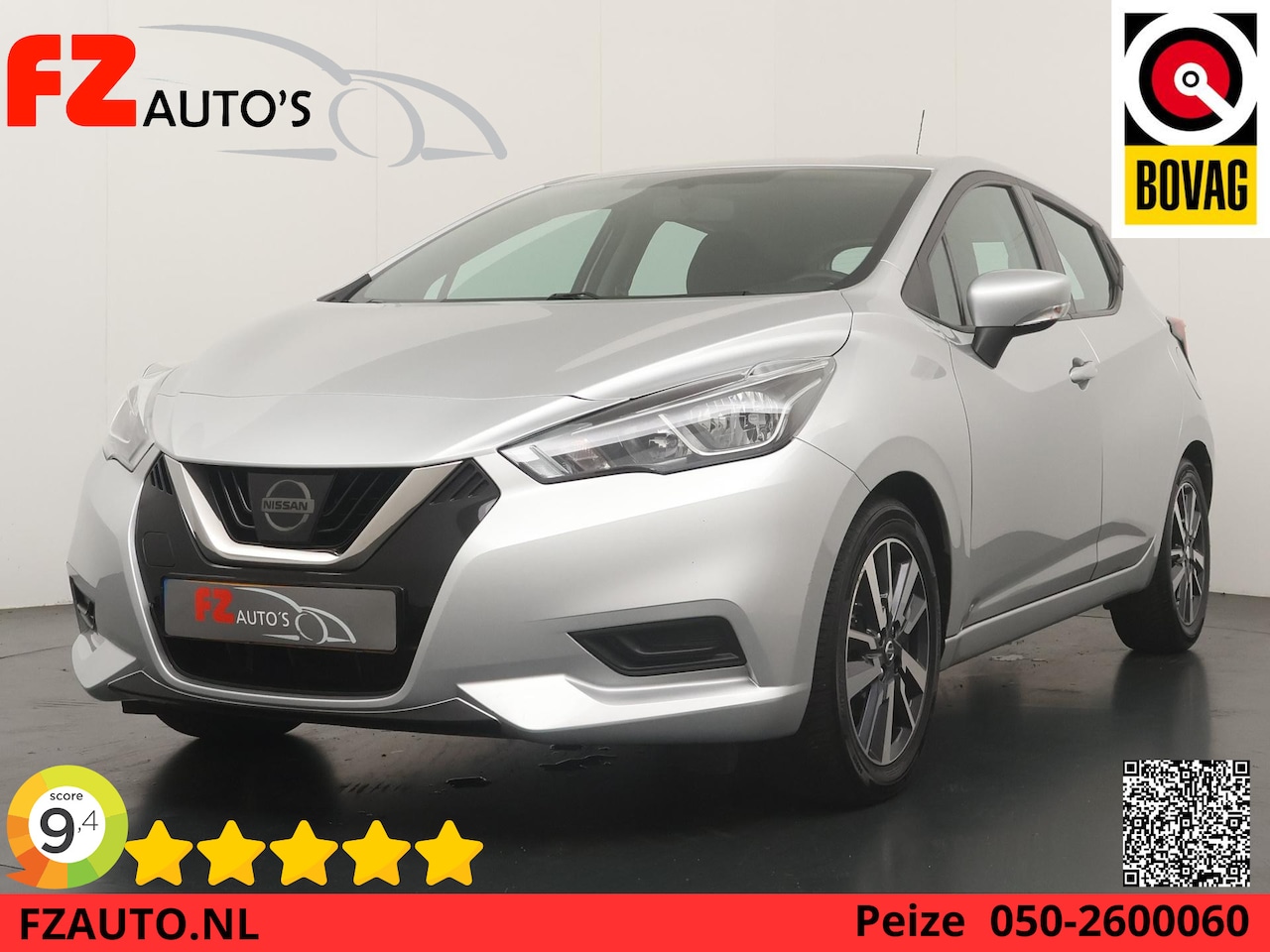 Nissan Micra - 0.9 IG-T N-Connecta - Navigatie - Trekhaak - Parkeersensoren - AutoWereld.nl