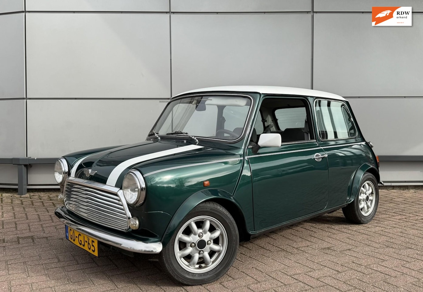 Rover Mini - 1.3 Sprite British Racing Green | in 2022 Gerestaureerd - AutoWereld.nl