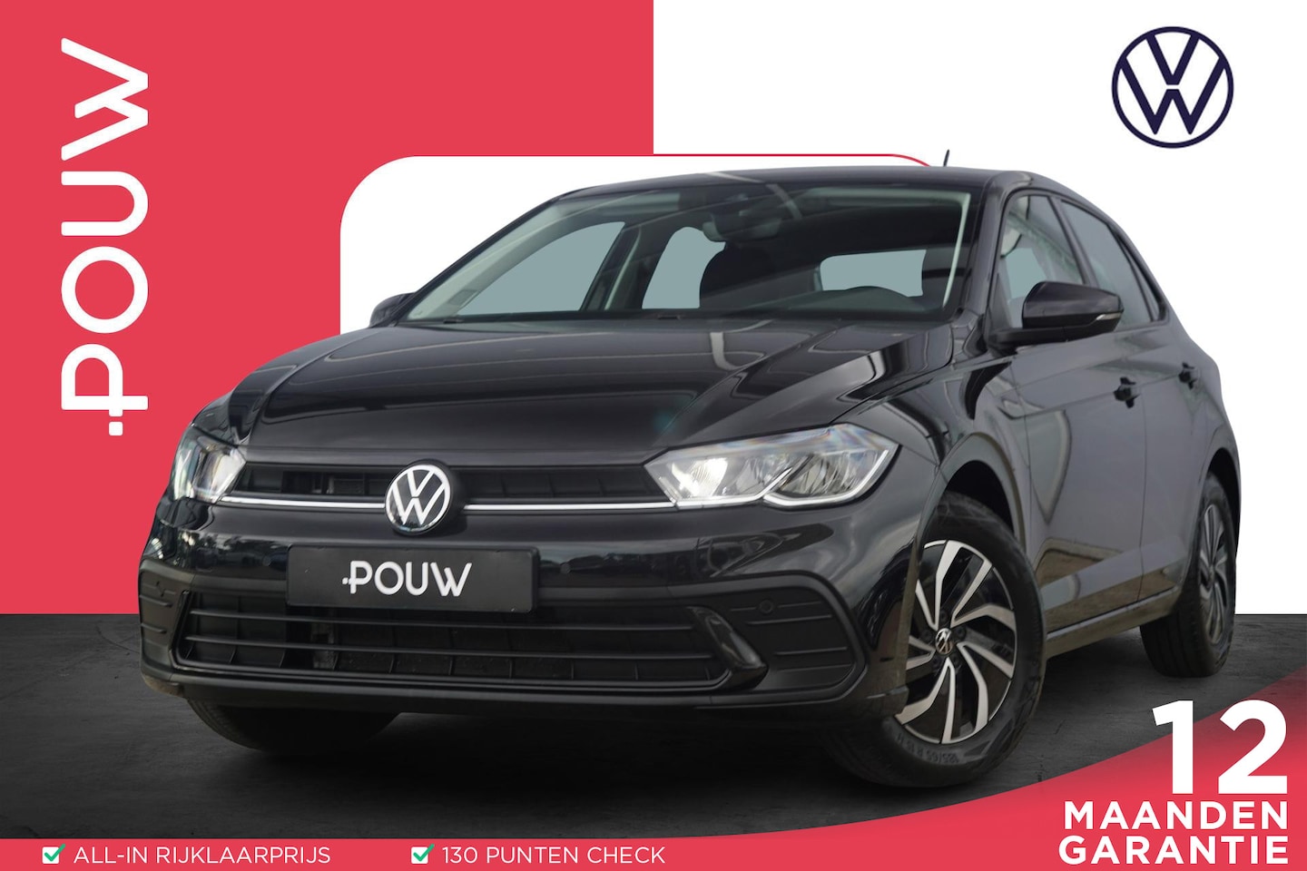 Volkswagen Polo - 1.0 TSI 95pk DSG Life | Navigatie | Applecarplay & Androidauto | Parkeersensoren - AutoWereld.nl