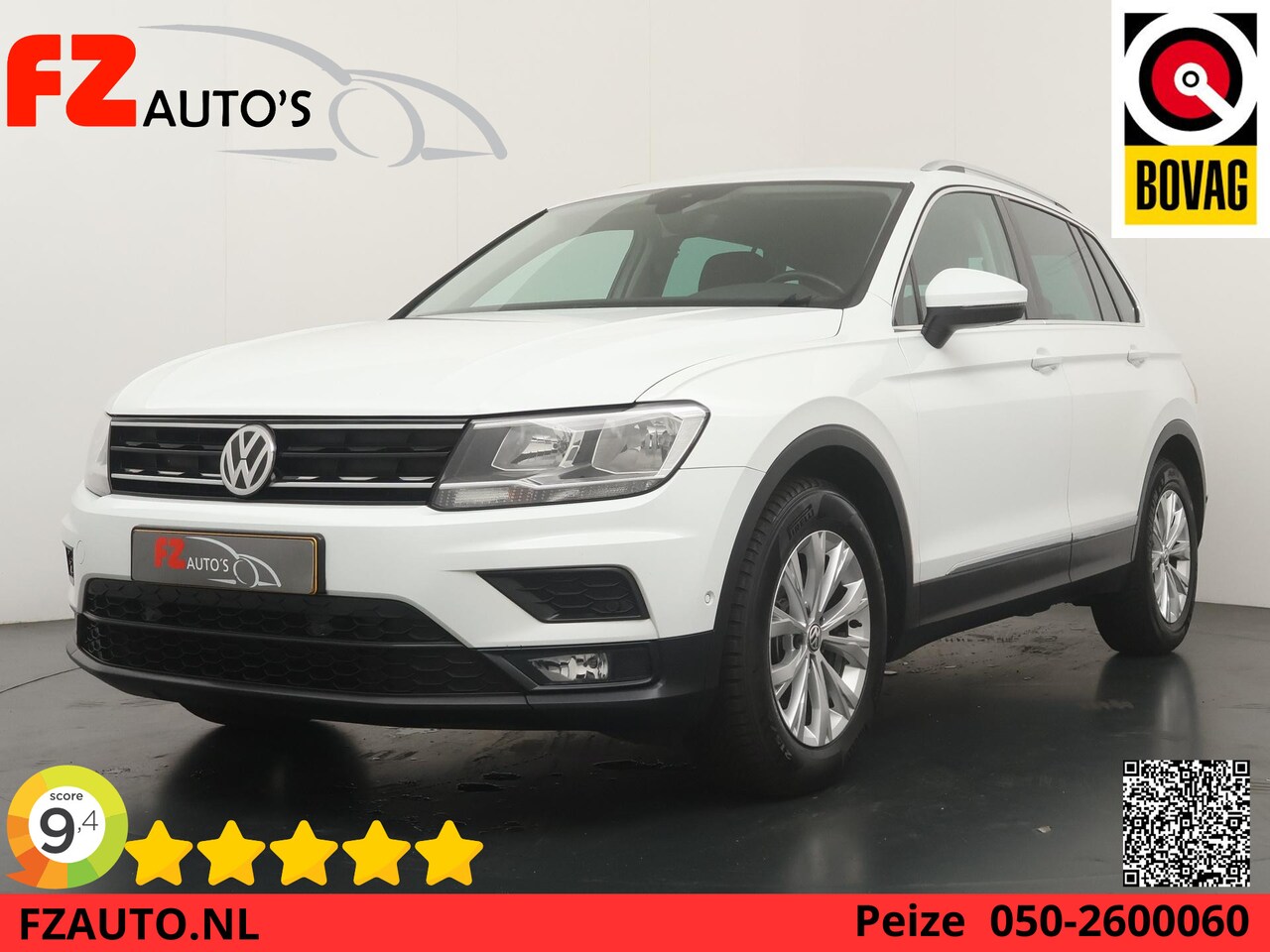 Volkswagen Tiguan - 1.5 TSI ACT Comfortline Business - Navigatie - Climate Control - Trekhaak - AutoWereld.nl