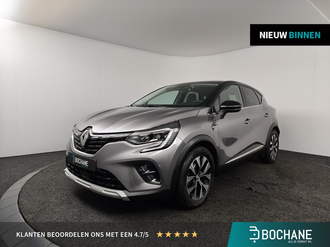 Renault Captur - 1.6 E-Tech full hybrid 145 Techno | Automaat | Camera | Navigatie | Climate Control | - AutoWereld.nl