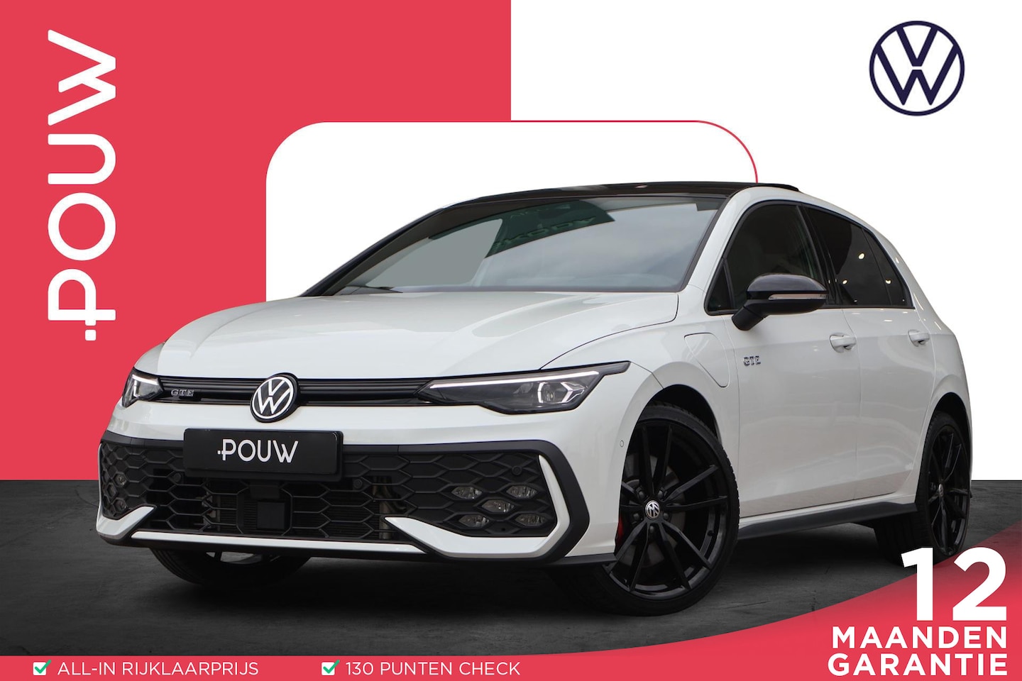 Volkswagen Golf - GTE 1.5 eHybrid 272pk | SoH 100% | Trekhaak | Pano | Memory | ventilatie | Camera | ACC | - AutoWereld.nl