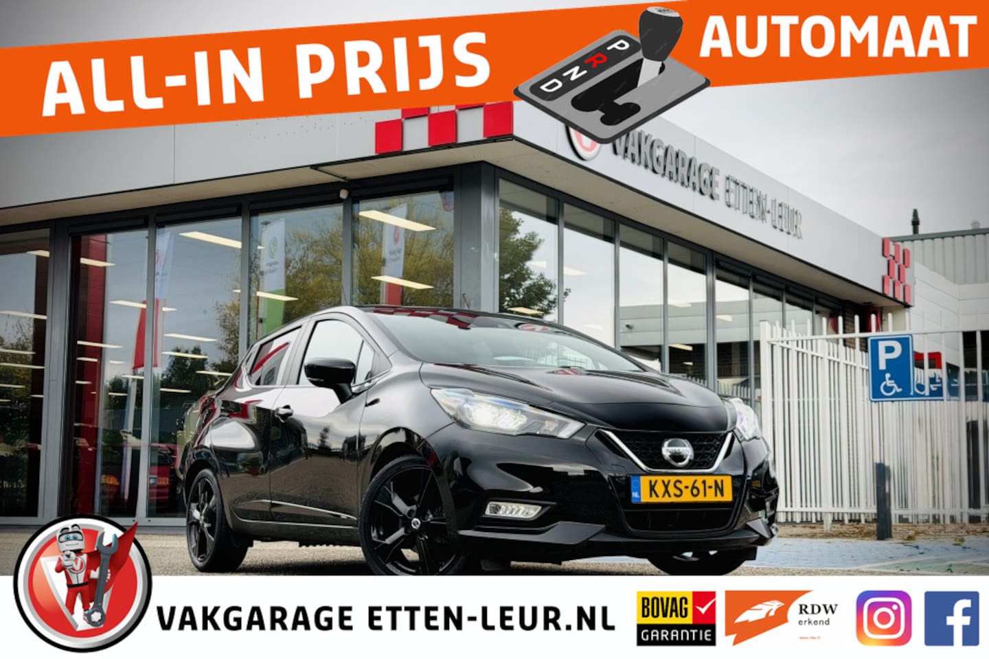 Nissan Micra - 1.0 IG-T N-Sport | AIRCO | CRUISE | CARPLAY | PARKEERSENSOREN - AutoWereld.nl
