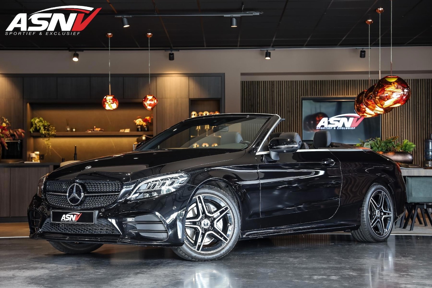 Mercedes-Benz C-klasse Cabrio - 200 Premium Plus Pack 200 Premium Plus Pack, 184 PK, Facelift, AMG/In/Exterieur, Navigatie, DAB, 360 Camera, Air - AutoWereld.nl