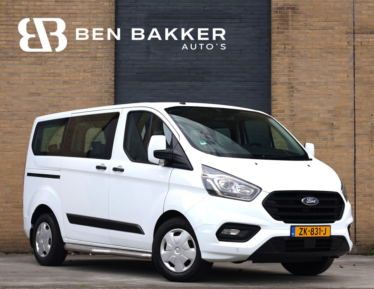 Ford Transit Custom Tourneo - 9-persoons 320 2.0 TDCI Trend | Geel kenteken | €17.527,= excl. BTW | Airco | Cruise | - AutoWereld.nl