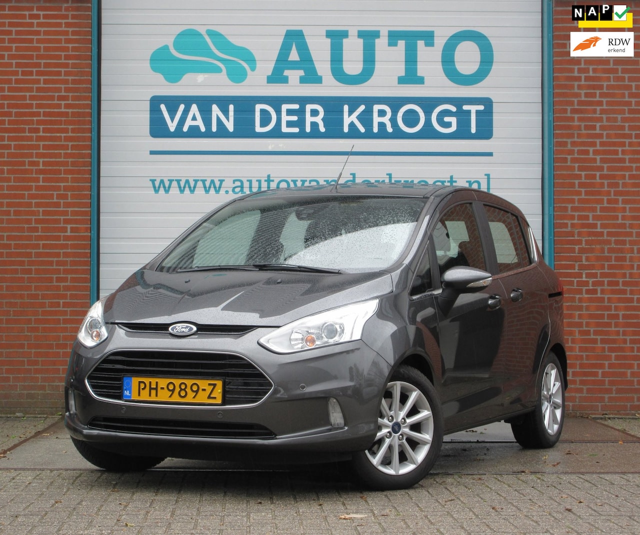 Ford B-Max - 1.6 TI-VCT Titanium 1.6 TI-VCT Titanium, Automaat, Trekhaak, NL auto, APK 10-27 - AutoWereld.nl