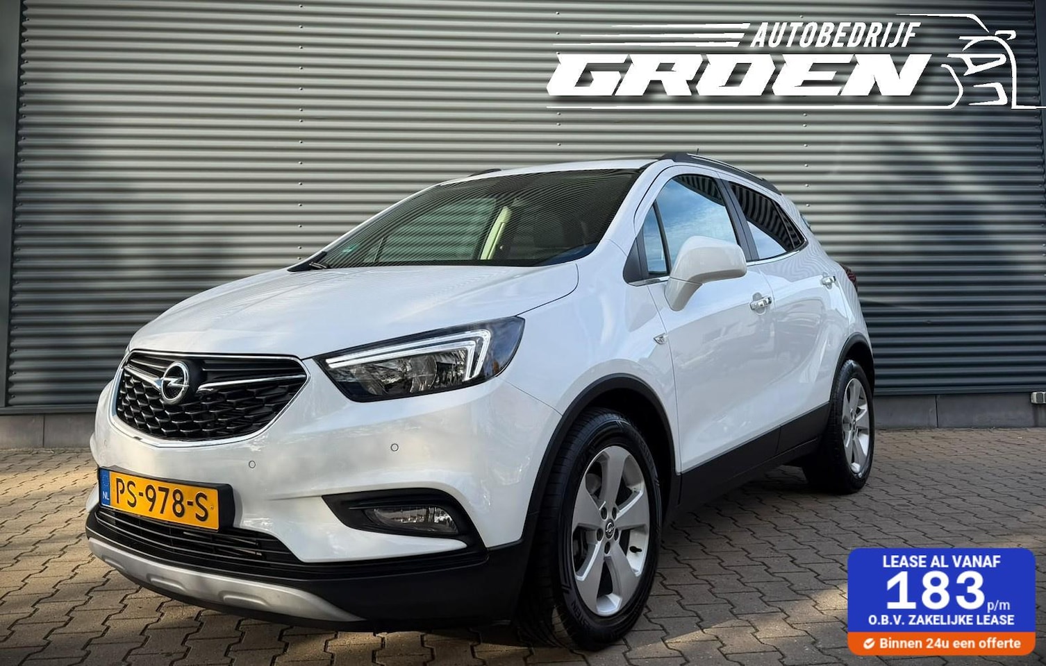 Opel Mokka X - 1.4 Turbo Business+ LED|CAMERA|CRUISE|LEER|NAVI - AutoWereld.nl