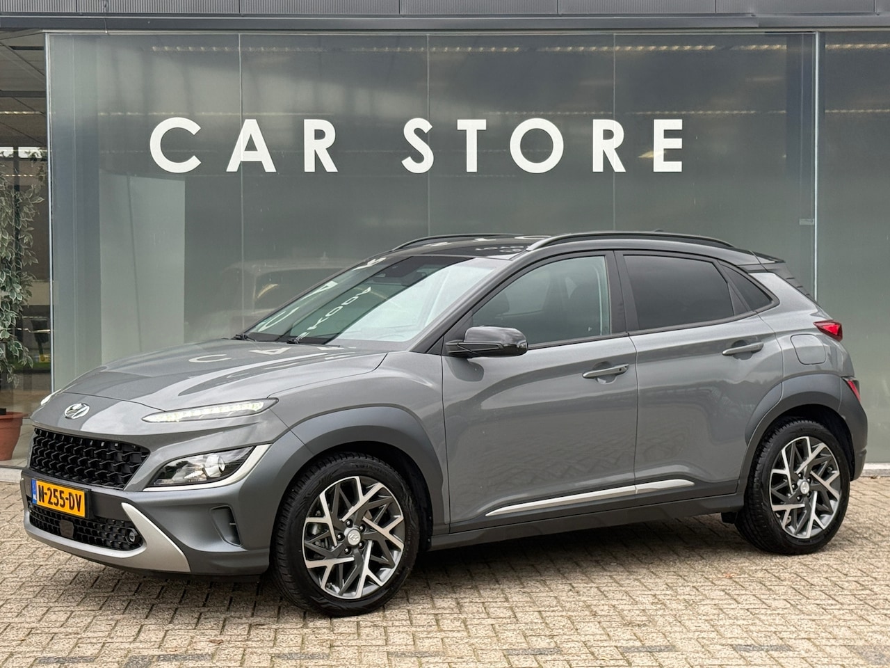 Hyundai Kona - 1.6 GDI AUT HEV Fashion Navi|Carplay|Camera|HuD - AutoWereld.nl