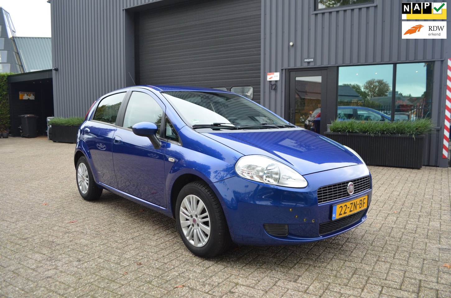 Fiat Grande Punto - 1.2 Dynamic | Nieuwe riem | Trekhaak | Airco - AutoWereld.nl