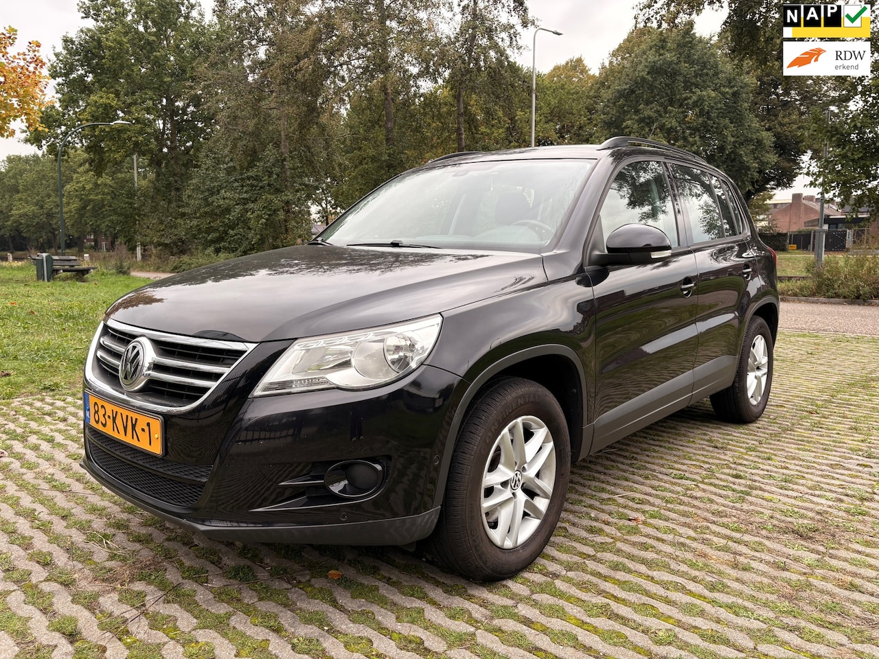 Volkswagen Tiguan - 1.4 TSI Comfort&Design 4Motion - airco - cruise control - goed onderhouden - AutoWereld.nl
