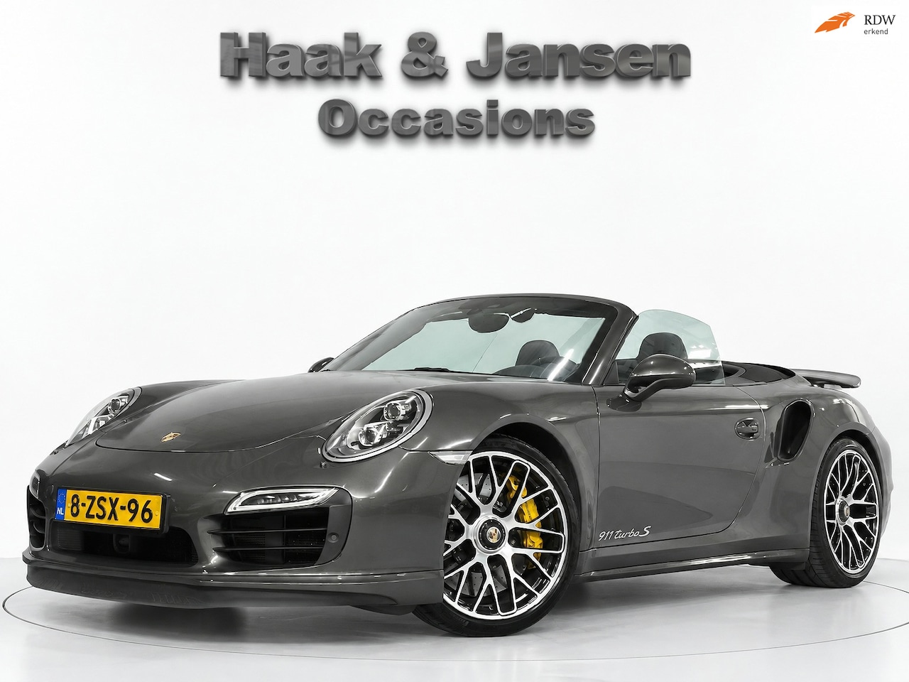 Porsche 911 Cabrio - 3.8 Turbo S Chrono Carplay Keramisch - AutoWereld.nl