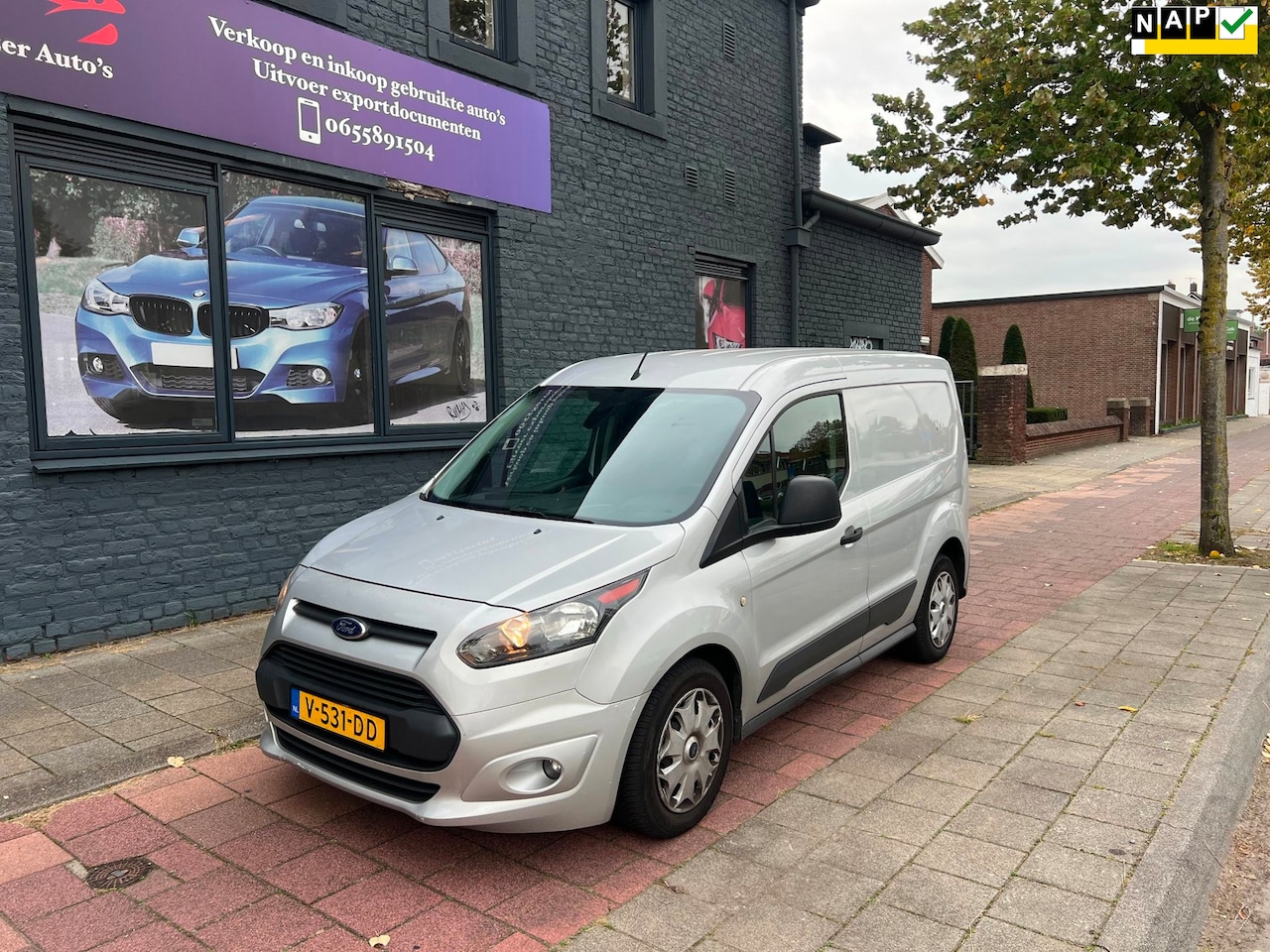 Ford Transit Connect - 1.5 TDCI L1 Trend 3persoons nieuw apk - AutoWereld.nl