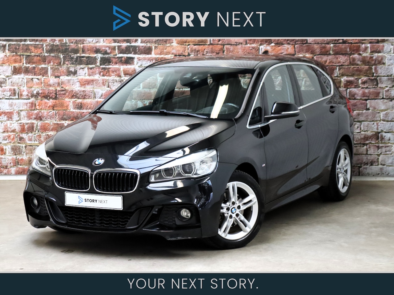 BMW 2-serie Active Tourer - 218i Executive M Sport Pakket Automaat / Navigatie / Climate Control / 17 Inch / LED / Par - AutoWereld.nl
