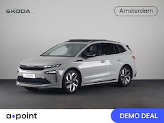 Skoda Enyaq iV - 60 Sportline 204 pk | Panoramadak | Elek. stoel | Adaptive Cruise | Camera | Steel Grey