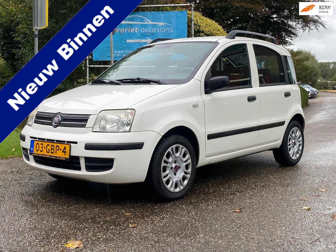 Fiat Panda - 1.2 Dynamic 5DRS Automaat Airco Nap Dist-vervangen - AutoWereld.nl