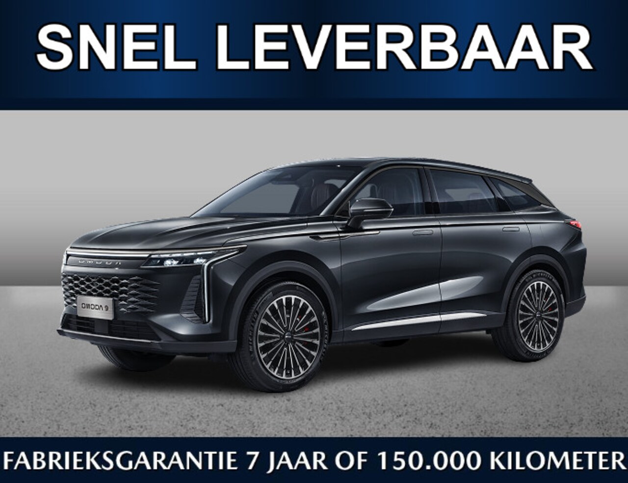Omoda 9 - Premium 1.5 PHEV 537pk | Snel leverbaar | €6000,- voordeel* | Adaptive cruise | Leder | Pa - AutoWereld.nl