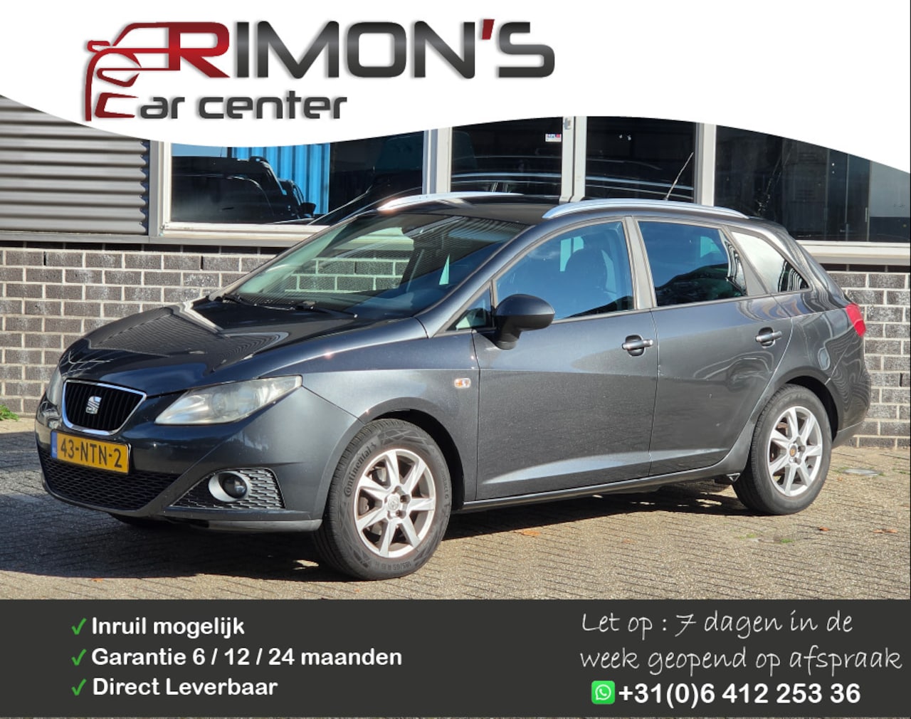 SEAT Ibiza ST - 1.2 TDI Style Ecomotive Cruise Controle Airco - AutoWereld.nl