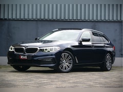 BMW 5-serie Touring - 520i 184PK High Ex. Sportline Aut8 Panoramadak/Harman-Kardon/Afn.Trhk/Leder/Carplay