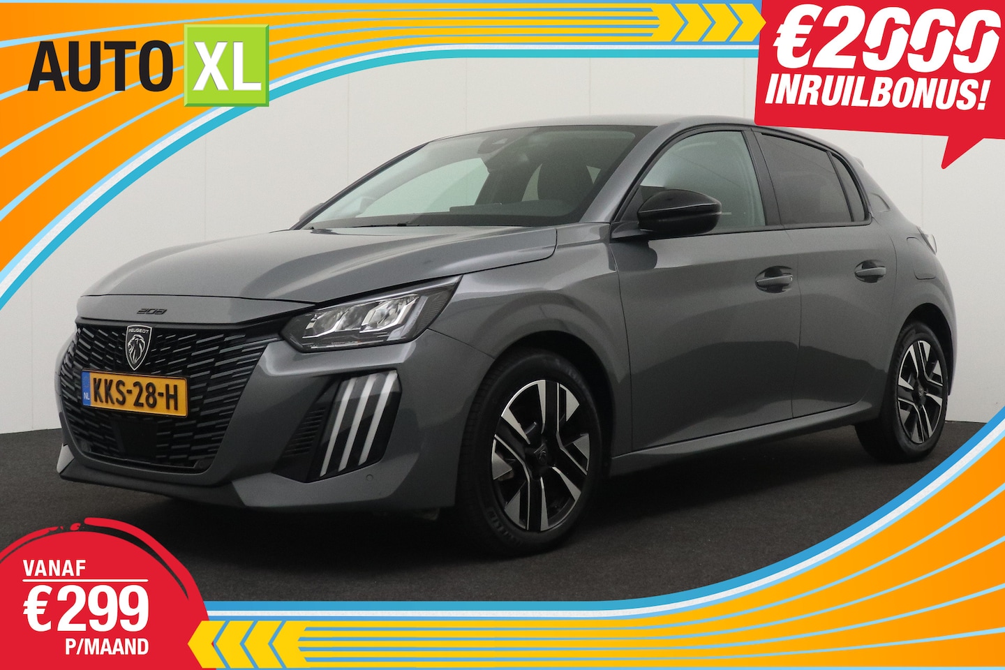 Peugeot 208 - 1.2T 101 PK Allure Half-Leder Carplay DAB Privacy Glas - AutoWereld.nl