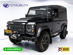 Land Rover Defender 90 - 2.4 TD HT Hardtop | Grijs kenteken | Lederen stoelen | Armsteun voor | Alpine radio en spe