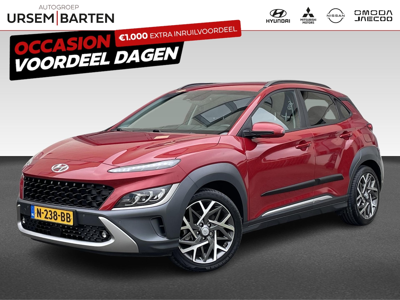 Hyundai Kona - 1.6 GDI HEV Premium 1.6 GDI HEV Premium - AutoWereld.nl