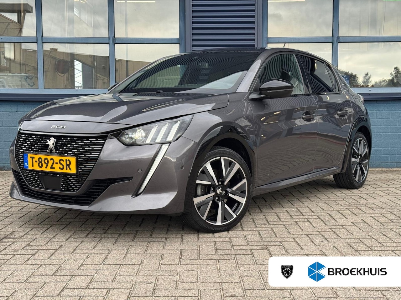Peugeot 208 - 1.2 PureTech GT Pack | CAMERA | NAVI | APPLE CARPLAY/ANDROID AUTO | 17'' LM VELGEN | LED | - AutoWereld.nl