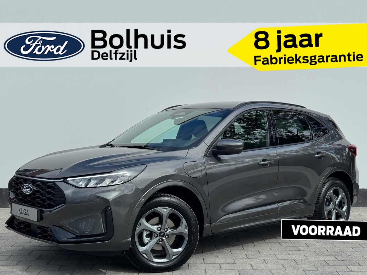 Ford Kuga - 2.5 PHEV ST-Line | Trekhaak Elektrisch | 4 seiz. banden | Winter Pack | LED | Bliss | Came - AutoWereld.nl