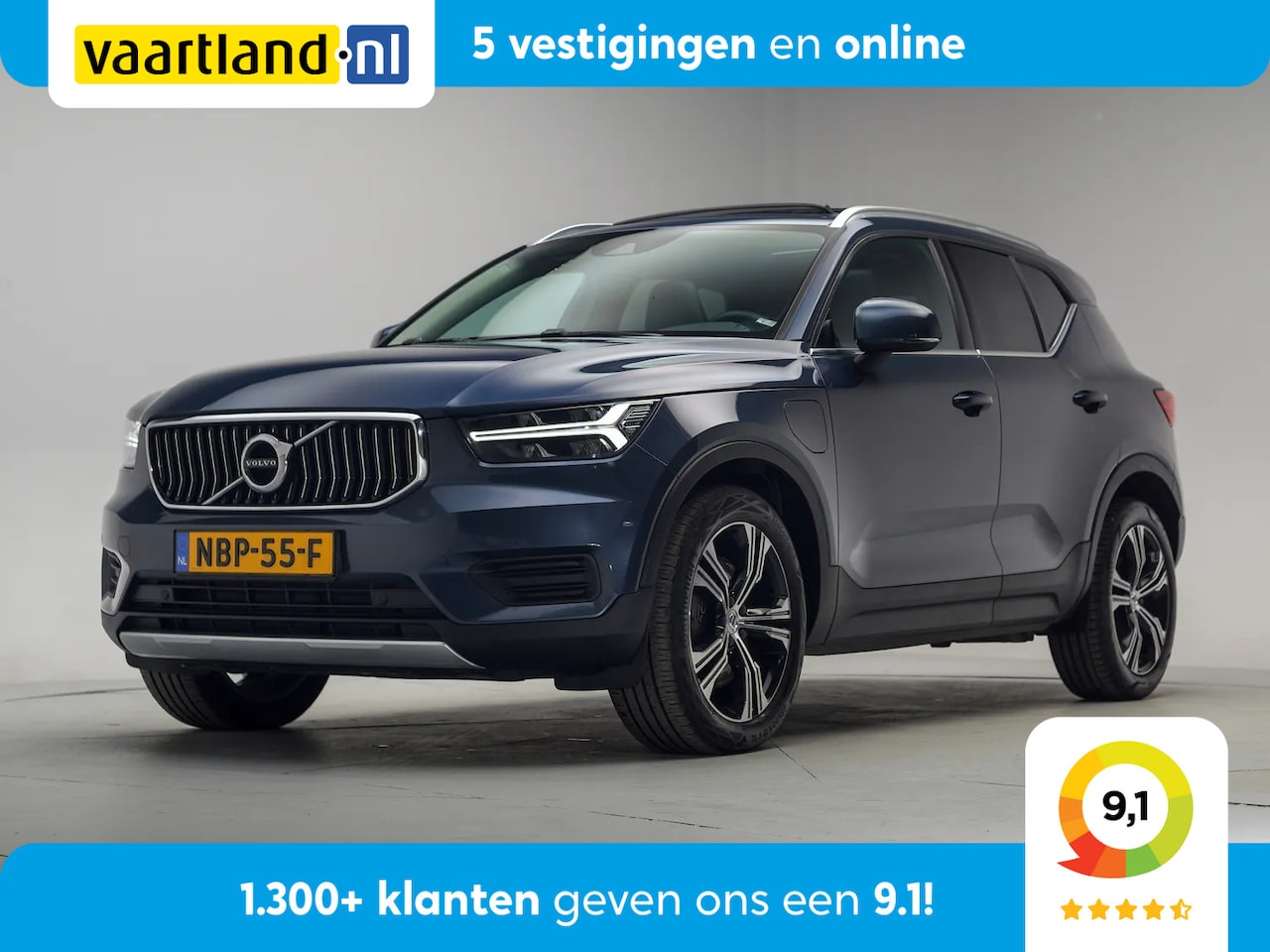 Volvo XC40 - T4 Recharge Inscription Aut. [ Panorama Leder Apple/Android ] - AutoWereld.nl