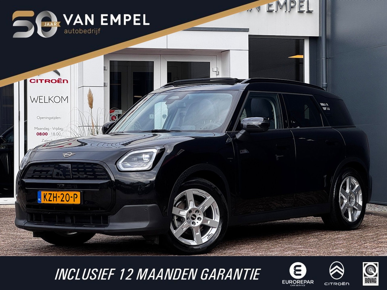 MINI Countryman - E Favoured XL 66.5 kWh | 97% SOH | Pano | 360 Camera | Harman / Kardon | HUD | Elek. Achte - AutoWereld.nl