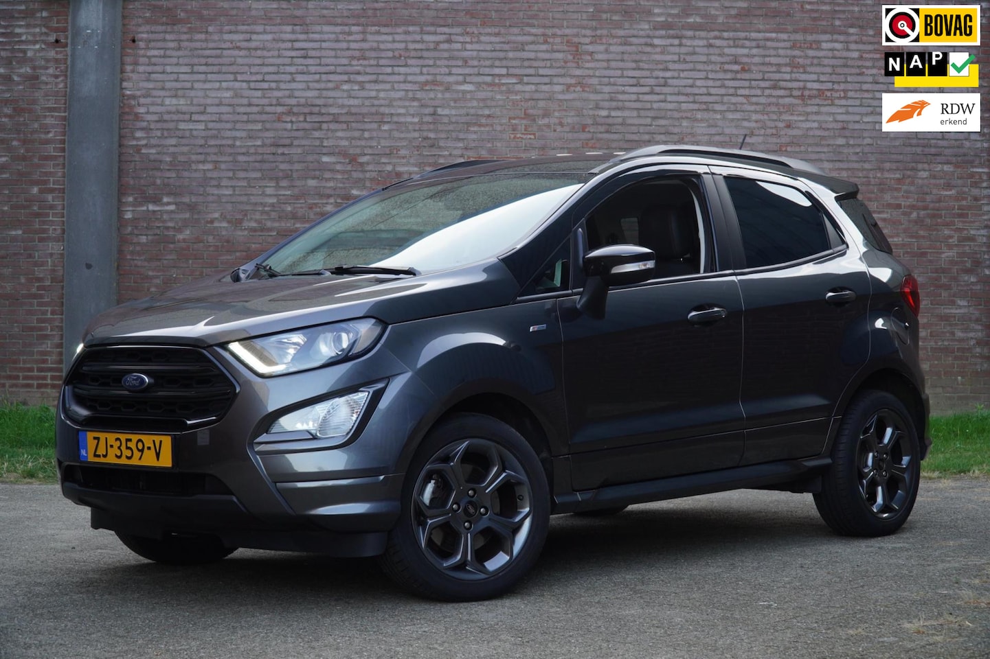 Ford EcoSport - 1.0 EcoBoost ST-Line 1.0 EcoBoost ST-Line 125PK, Navigatie, Camera, Climat-en Cruise Control, LM Velgen, Ned.Au - AutoWereld.nl