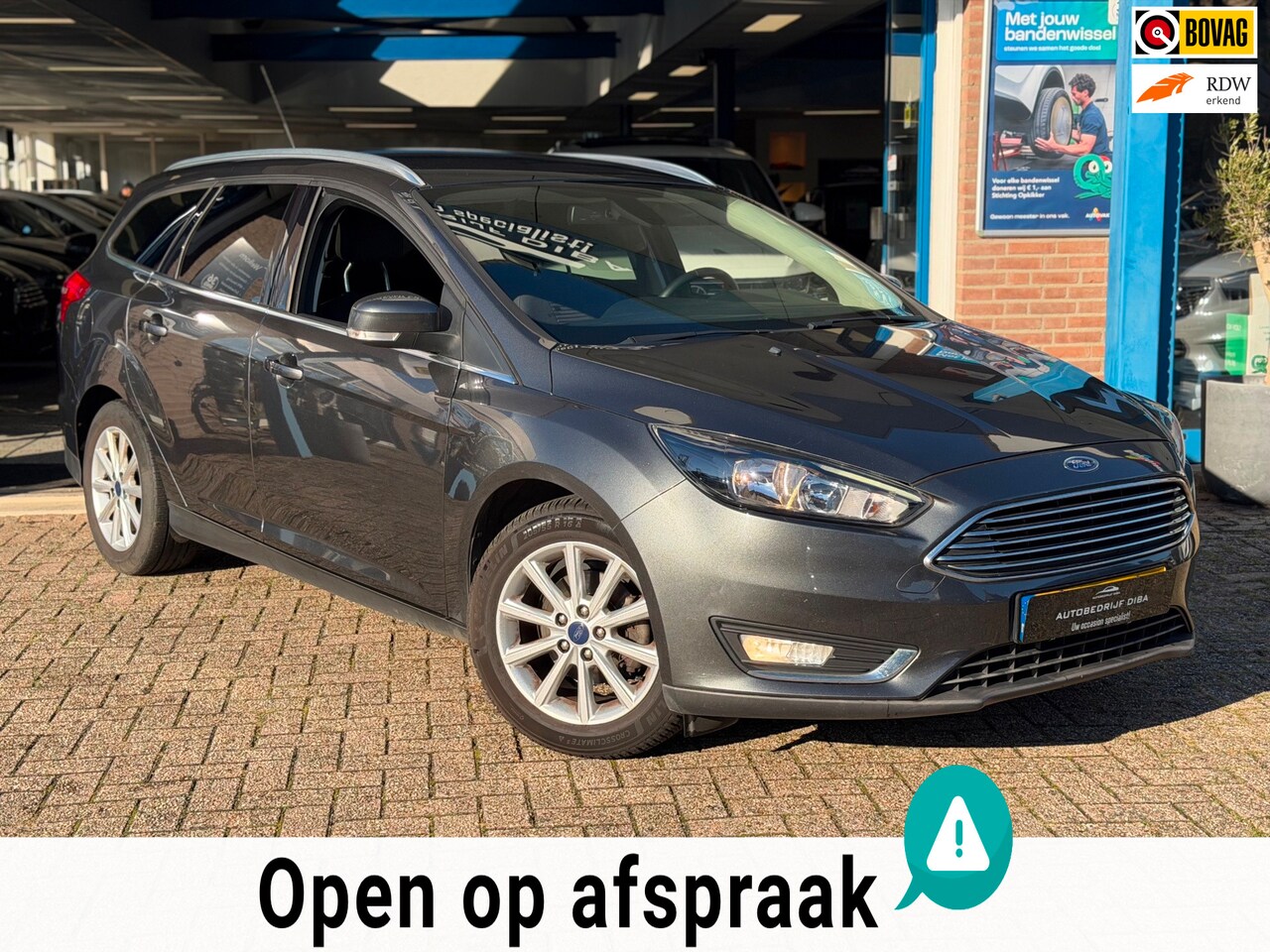 Ford Focus Wagon - 1.0 Titanium 2017 NAVI AIRCO Trekh APK NAP! - AutoWereld.nl