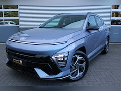 Hyundai Kona - 1.6 GDI HEV Premium Sky N LINE full option stoel/stuur verwarming en koeling, elekt stoele