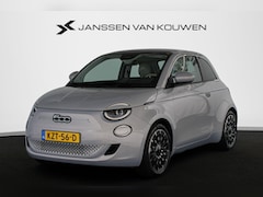 Fiat 500 - La Prima 42 kWh Pano Leder Stoelverwarming JBL Camera Apple CarPlay