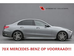 Mercedes-Benz C-klasse - 180 AMG LINE NIGHT PAKKET LEDER CARPLAY CAMERA <<NL-AUTO>>