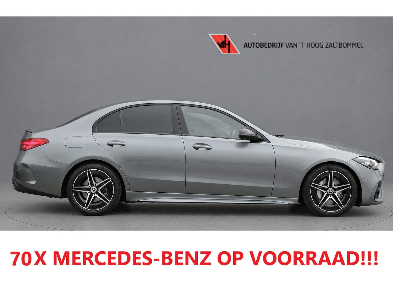 Mercedes-Benz C-klasse - 180 AMG LINE NIGHT PAKKET LEDER CARPLAY CAMERA <<NL-AUTO>> - AutoWereld.nl
