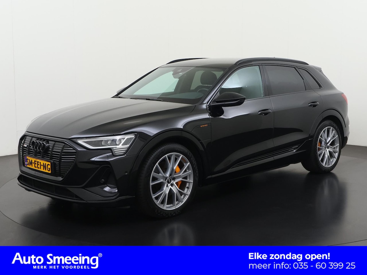 Audi e-tron - 55 quattro S-Line Shadow Look 95 kWh | SOH 92% | Valcona Leder | Zondag Open! - AutoWereld.nl